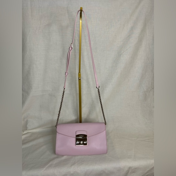 💕 Furla Metropolis Crossbody Bag – Baby Pink – Perfect Condition 💕 - Picture 14 of 15